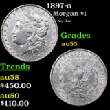 1897-o Morgan Dollar $1 Grades Choice AU