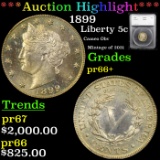 Proof 1899   5c Graded pr66+ BY SEGS