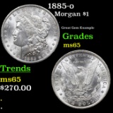 1885-o Morgan Dollar $1 Grades GEM Unc