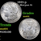 1921-p Morgan Dollar $1 Grades Choice Unc