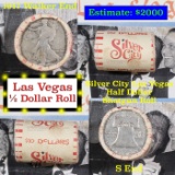 ***Auction Highlight*** Old Casino 50c Roll $10 Halves Las Vegas Casino Silver City 1917 Walker & 'S