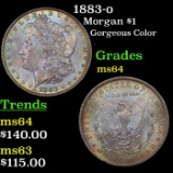 1883-o Morgan Dollar $1 Grades Choice Unc