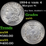 1894-o Morgan Dollar vam 4 $1 Grades Choice AU
