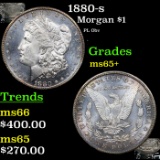 1880-s Morgan Dollar $1 Grades GEM+ Unc