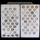 ***Auction Highlight*** Complete Kennedy Half Dollar Capital Plastic set 1964-1978 35 coins Includes