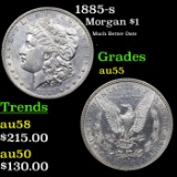 1885-s Morgan Dollar $1 Grades Choice AU