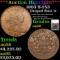 ***Auction Highlight*** 1803 Draped Bust Large Cent S-253 1c Graded au58 By SEGS (fc)