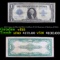 1923 $1 large size Blue Seal Silver Certificate, Fr-237 Signatures of Speelman & White Grades vf+