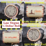 ***Auction Highlight*** Old Casino 50c Roll $10 Halves Las Vegas Casino Sahara 1900 Barber & 1920 Wa