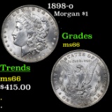 1898-o Morgan Dollar $1 Grades GEM+ Unc