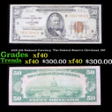 1929 $50 National Currency 'The Federal Reserve Cleveland, OH' Grades xf