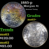 1885-p Morgan Dollar $1 Grades Select Unc