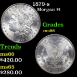 1879-s Morgan Dollar $1 Grades GEM+ Unc