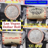 ***Auction Highlight*** Full Morgan/Peace Casino Las Vegas Stardust silver $1 roll $20, 1901 & CC en