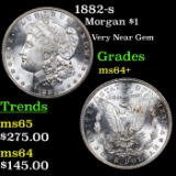 1882-s Morgan Dollar $1 Grades Choice+ Unc