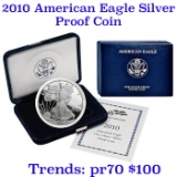 2010 Proof American Silver Eagle 1 oz coin