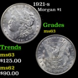 1921-s Morgan Dollar $1 Grades Select Unc