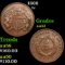1868 Two Cent Piece 2c Grades Select AU