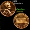 Proof 1961 Lincoln Cent 1c Grades Gem+ Proof Red