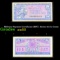 Military Payment Certificate (MPC)  Series 611 5c Cents Grades Select AU