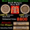 Mixed small cents 1c orig shotgun roll Brandt McDonalds, 1931-d Wheat Cent, 1883 Indian Cent other