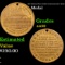 1869 National Peace Jubilee Commemorative Medal Grades AU, Almost Unc