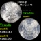 1886-p Morgan Dollar $1 Grades Choice+ Unc