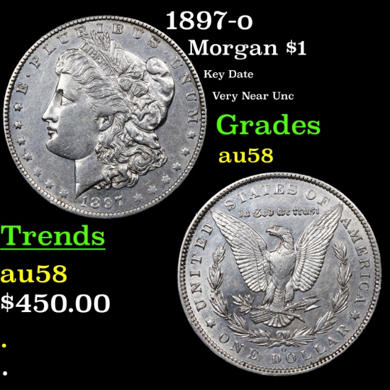 1897-o Morgan Dollar $1 Grades Choice AU/BU Slider