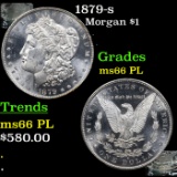 1879-s Morgan Dollar $1 Grades GEM+ UNC PL