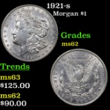 1921-s Morgan Dollar $1 Grades Select Unc