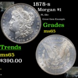 1878-s Morgan Dollar $1 Grades GEM Unc