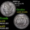 1893-p Morgan Dollar $1 Grades Au Details