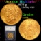 ***Auction Highlight*** 1875-p Gold Liberty Double Eagle $20 Graded au58 by SEGS (fc)