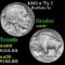 1913-s Ty I Buffalo Nickel 5c Grades Choice AU/BU Slider+