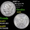 1887-s Morgan Dollar $1 Grades BU+