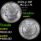1878-p 8tf Morgan Dollar $1 Grades Select+ Unc