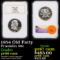 Proof NGC 1954 Franklin Half Dollar Old Fatty 50c Graded pr66 cam by NGC