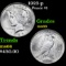 1923-p Peace Dollar $1 Grades GEM+ Unc