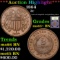 ***Auction Highlight*** 1864 Two Cent Piece 2c Graded GEM+ Unc BN by USCG (fc)