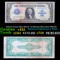 1923 $1 Large Size Silver Certificate Blue Seal FR#237 Grades vf+