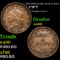 1863 Liberty Cap Civil War Token Army & Navy 1c Grades AU, Almost Unc