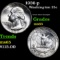 1936-p Washington Quarter 25c Grades GEM Unc
