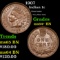 1907 Indian Cent 1c Grades Choice+ Unc BN