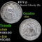 1877-p Seated Liberty Quarter 25c Grades vf++