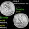 1936-d Walking Liberty Half Dollar 50c Grades Choice AU/BU Slider