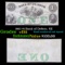 1863 $1 Bank of DeSoto, NE Grades vf++