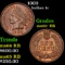 1903 Indian Cent 1c Grades Gem+ Unc RB