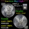 1885-p Morgan Dollar $1 Graded ms64+ dmpl by SEGS