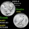 1923-d Peace Dollar $1 Grades Select Unc