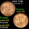 1909 VDB Lincoln Cent 1c Grades Gem+ Unc RB